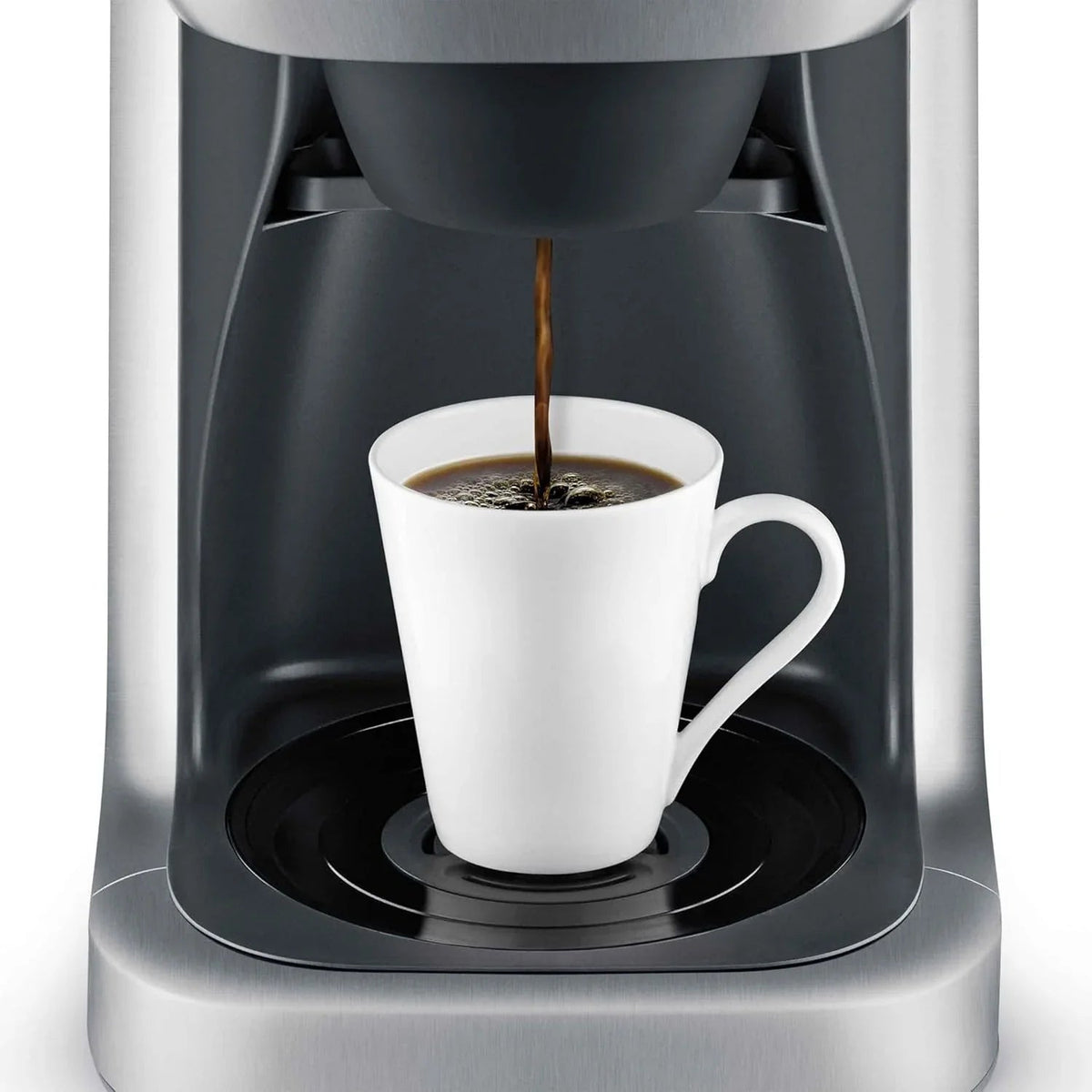 Breville Grind Control Coffee Maker With Grinder, Thermal Carafe, Brushed Stainless Steel - BDC650BSS