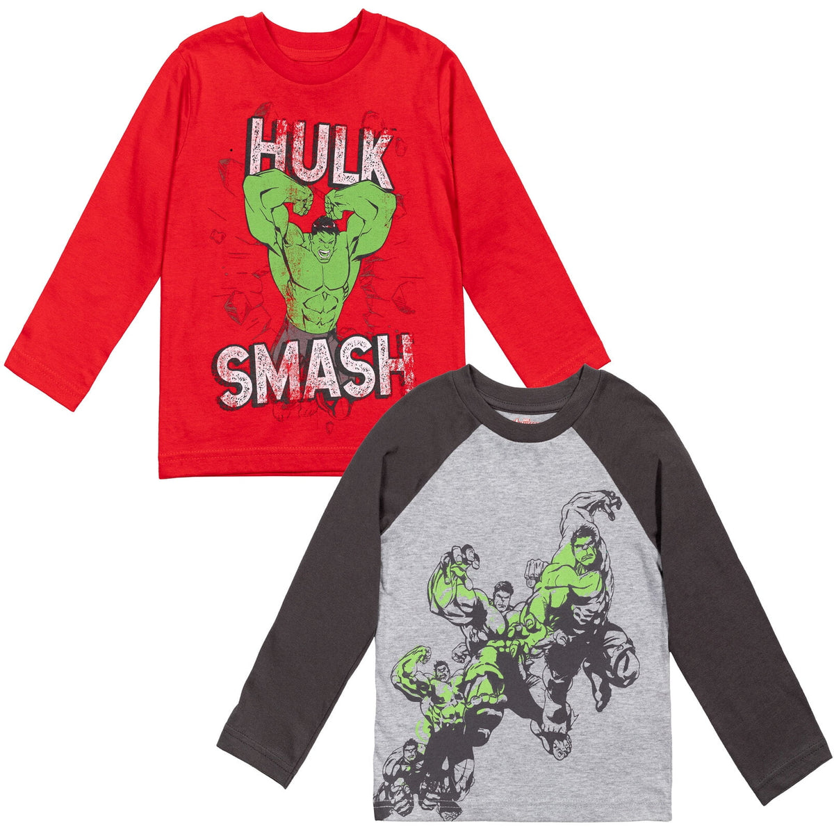 Marvel Spider-Man Toddler Boys 2 Pack Long Sleeve T-Shirts Toddler to Big Kid