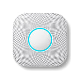 Nest Protect Battery Operated Smoke And Carbon Monoxide Detector - White